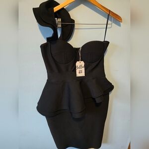 Bella Barnett Black Bandage Dress